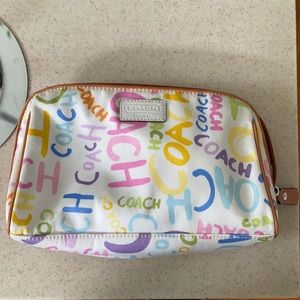 Coach toiletry bag